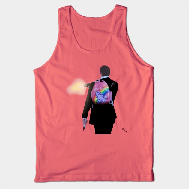 Altered Carbon Hello Unicorn Tank Top by noelstart